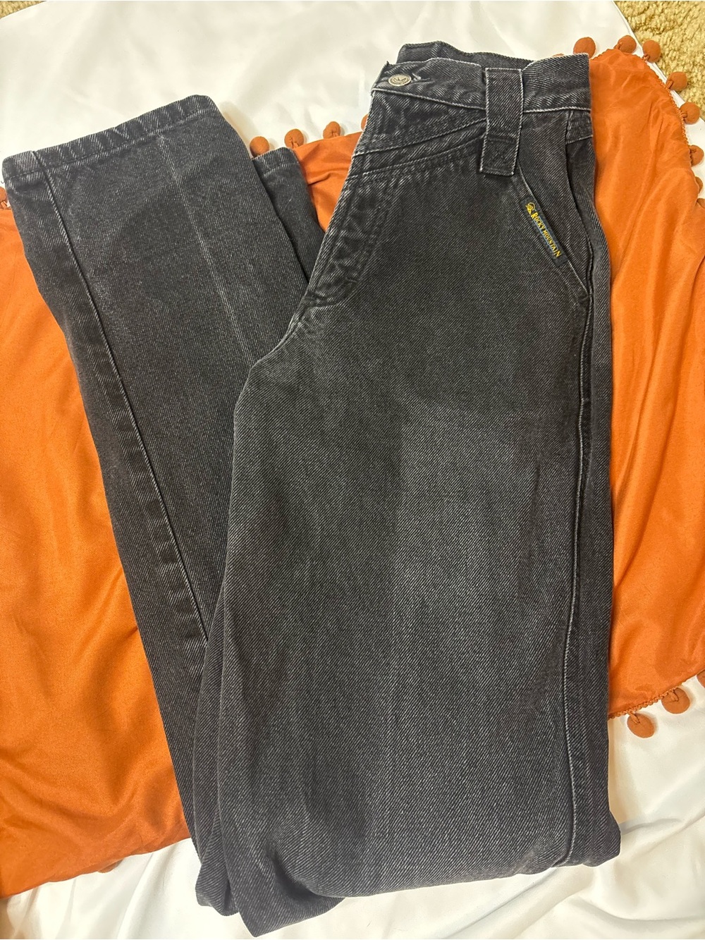 Black vintage rockie mountain jeans